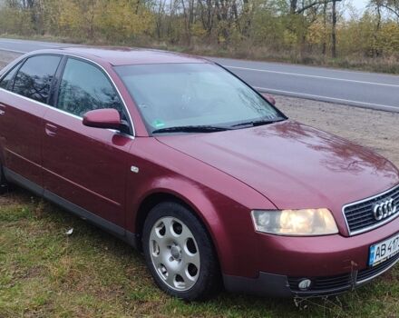 Красный Ауди А4, объемом двигателя 2 л и пробегом 265 тыс. км за 5200 $, фото 2 на Automoto.ua