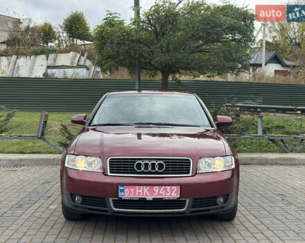 Красный Ауди А4, объемом двигателя 1.6 л и пробегом 153 тыс. км за 5400 $, фото 3 на Automoto.ua