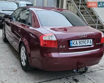 Красный Ауди А4, объемом двигателя 1.9 л и пробегом 255 тыс. км за 6500 $, фото 17 на Automoto.ua