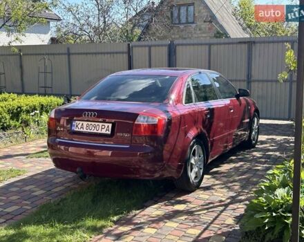 Красный Ауди А4, объемом двигателя 1.9 л и пробегом 255 тыс. км за 6500 $, фото 3 на Automoto.ua
