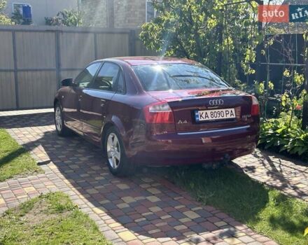 Красный Ауди А4, объемом двигателя 1.9 л и пробегом 255 тыс. км за 6500 $, фото 2 на Automoto.ua
