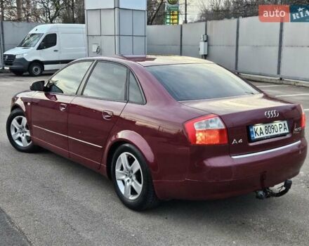 Красный Ауди А4, объемом двигателя 1.9 л и пробегом 255 тыс. км за 6500 $, фото 7 на Automoto.ua