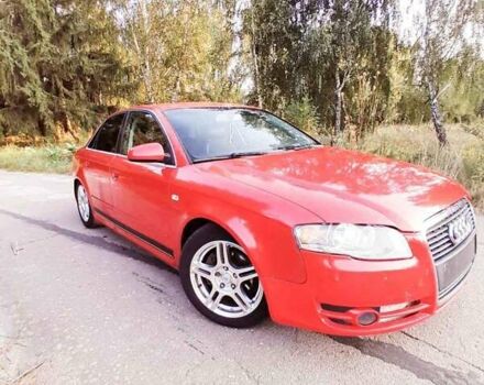 Красный Ауди А4, объемом двигателя 2 л и пробегом 300 тыс. км за 2750 $, фото 1 на Automoto.ua