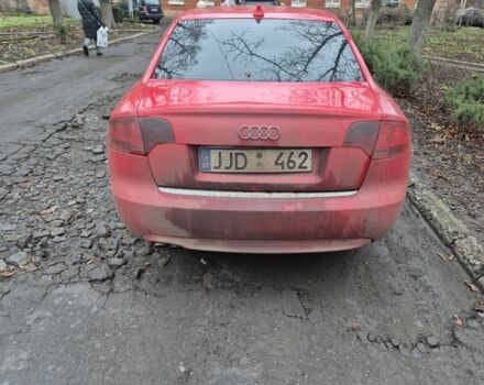 Красный Ауди А4, объемом двигателя 2 л и пробегом 328 тыс. км за 3000 $, фото 4 на Automoto.ua