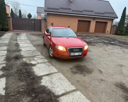 Красный Ауди А4, объемом двигателя 2 л и пробегом 336 тыс. км за 3000 $, фото 1 на Automoto.ua
