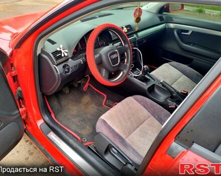 Красный Ауди А4, объемом двигателя 1.6 л и пробегом 300 тыс. км за 5800 $, фото 5 на Automoto.ua