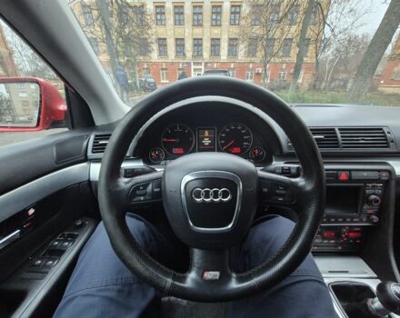 Красный Ауди А4, объемом двигателя 2 л и пробегом 328 тыс. км за 3000 $, фото 2 на Automoto.ua