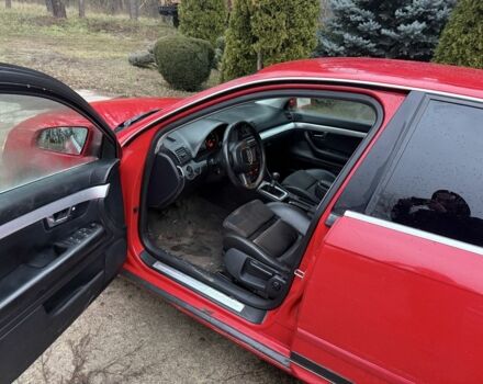 Красный Ауди А4, объемом двигателя 2 л и пробегом 336 тыс. км за 3000 $, фото 4 на Automoto.ua