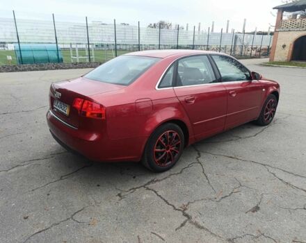 Червоний Ауді А4, об'ємом двигуна 2 л та пробігом 229 тис. км за 6500 $, фото 3 на Automoto.ua