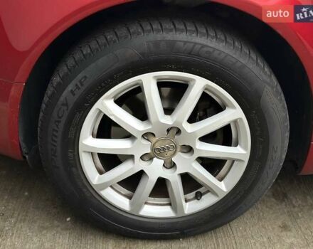 Красный Ауди А4, объемом двигателя 1.98 л и пробегом 229 тыс. км за 7300 $, фото 9 на Automoto.ua