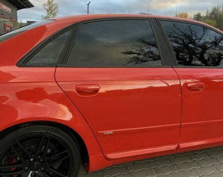 Ауді А4 2007 у Бориславе на Automoto.ua Червоний Ауді А4, об'ємом двигуна 2 л та пробігом 280 тис. км за 7399 $, фото 4 на Automoto.ua