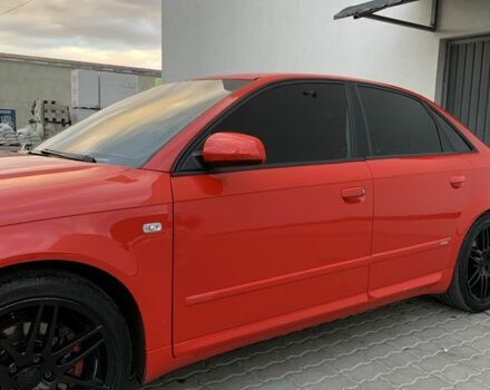 Ауді А4 2007 у Бориславе на Automoto.ua Червоний Ауді А4, об'ємом двигуна 2 л та пробігом 280 тис. км за 7399 $, фото 11 на Automoto.ua
