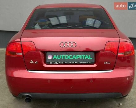 Красный Ауди А4, объемом двигателя 1.98 л и пробегом 229 тыс. км за 7300 $, фото 6 на Automoto.ua
