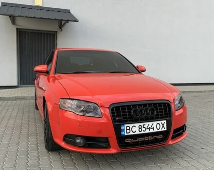 Ауді А4 2007 у Бориславе на Automoto.ua Червоний Ауді А4, об'ємом двигуна 2 л та пробігом 280 тис. км за 7399 $, фото 13 на Automoto.ua
