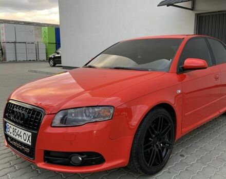 Ауді А4 2007 у Бориславе на Automoto.ua Червоний Ауді А4, об'ємом двигуна 2 л та пробігом 280 тис. км за 7399 $, фото 12 на Automoto.ua
