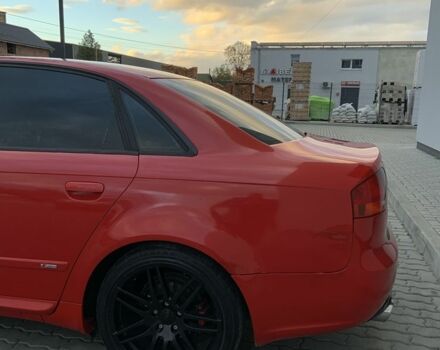 Ауді А4 2007 у Бориславе на Automoto.ua Червоний Ауді А4, об'ємом двигуна 2 л та пробігом 280 тис. км за 7399 $, фото 9 на Automoto.ua