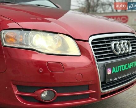 Красный Ауди А4, объемом двигателя 1.98 л и пробегом 229 тыс. км за 7300 $, фото 2 на Automoto.ua