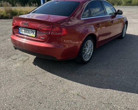 Красный Ауди А4, объемом двигателя 1.8 л и пробегом 207 тыс. км за 7600 $, фото 2 на Automoto.ua