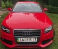 Ауди А4 2009 в Буче на Automoto.ua Красный Ауди А4, объемом двигателя 1.8 л и пробегом 225 тыс. км за 7500 $, фото 1 на Automoto.ua