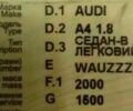 Красный Ауди А4, объемом двигателя 1.8 л и пробегом 134 тыс. км за 12000 $, фото 14 на Automoto.ua