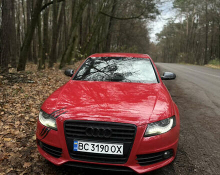 Красный Ауди А4, объемом двигателя 1.8 л и пробегом 151 тыс. км за 9200 $, фото 1 на Automoto.ua
