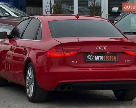 Красный Ауди А4, объемом двигателя 1.98 л и пробегом 178 тыс. км за 12300 $, фото 6 на Automoto.ua