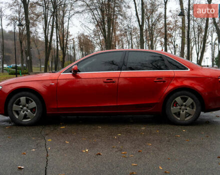 Красный Ауди А4, объемом двигателя 2 л и пробегом 252 тыс. км за 13600 $, фото 1 на Automoto.ua