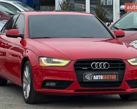 Красный Ауди А4, объемом двигателя 1.98 л и пробегом 178 тыс. км за 12300 $, фото 4 на Automoto.ua