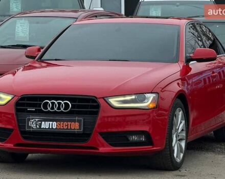 Красный Ауди А4, объемом двигателя 1.98 л и пробегом 178 тыс. км за 12300 $, фото 2 на Automoto.ua