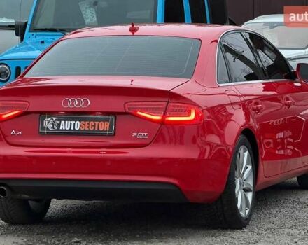Красный Ауди А4, объемом двигателя 1.98 л и пробегом 178 тыс. км за 12300 $, фото 9 на Automoto.ua