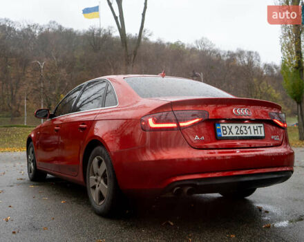 Красный Ауди А4, объемом двигателя 2 л и пробегом 252 тыс. км за 13600 $, фото 8 на Automoto.ua
