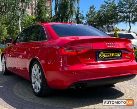 Червоний Ауді А4, об'ємом двигуна 2 л та пробігом 139 тис. км за 12800 $, фото 4 на Automoto.ua