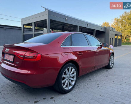 Красный Ауди А4, объемом двигателя 1.98 л и пробегом 160 тыс. км за 10600 $, фото 4 на Automoto.ua