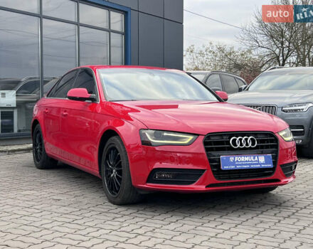 Красный Ауди А4, объемом двигателя 1.98 л и пробегом 251 тыс. км за 10790 $, фото 2 на Automoto.ua