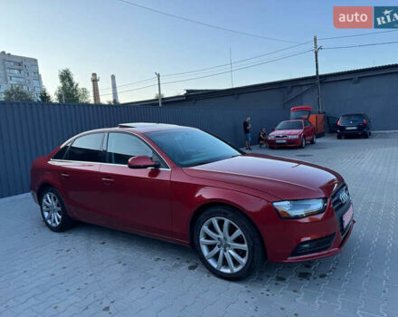 Красный Ауди А4, объемом двигателя 1.98 л и пробегом 160 тыс. км за 10600 $, фото 3 на Automoto.ua