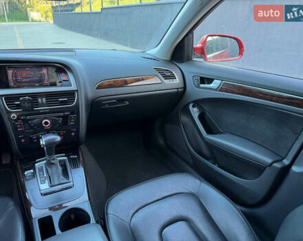 Красный Ауди А4, объемом двигателя 1.98 л и пробегом 160 тыс. км за 10600 $, фото 11 на Automoto.ua