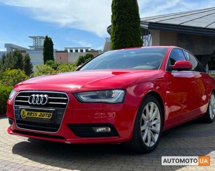 Червоний Ауді А4, об'ємом двигуна 2 л та пробігом 139 тис. км за 12800 $, фото 2 на Automoto.ua