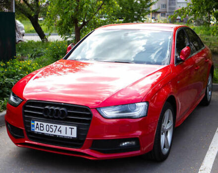 Червоний Ауді А4, об'ємом двигуна 1.8 л та пробігом 191 тис. км за 12000 $, фото 13 на Automoto.ua