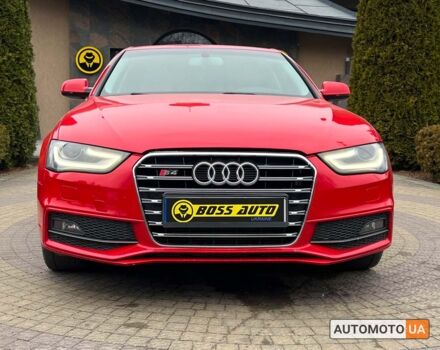 Красный Ауди А4, объемом двигателя 2 л и пробегом 166 тыс. км за 14200 $, фото 1 на Automoto.ua