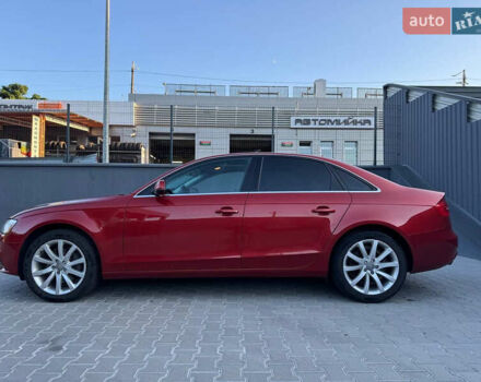 Красный Ауди А4, объемом двигателя 1.98 л и пробегом 160 тыс. км за 10600 $, фото 2 на Automoto.ua