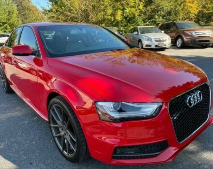 Красный Ауди А4, объемом двигателя 2 л и пробегом 86 тыс. км за 9500 $, фото 2 на Automoto.ua