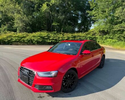Красный Ауди А4, объемом двигателя 2 л и пробегом 76 тыс. км за 6500 $, фото 2 на Automoto.ua