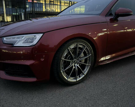 Красный Ауди А4, объемом двигателя 1.98 л и пробегом 123 тыс. км за 19700 $, фото 5 на Automoto.ua