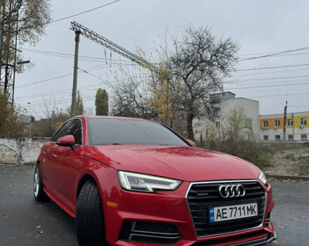 Красный Ауди А4, объемом двигателя 1.98 л и пробегом 136 тыс. км за 18300 $, фото 1 на Automoto.ua