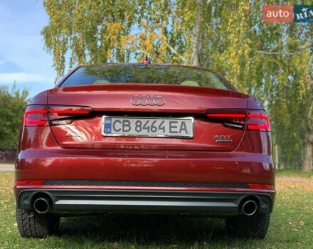 Красный Ауди А4, объемом двигателя 2 л и пробегом 67 тыс. км за 21500 $, фото 4 на Automoto.ua