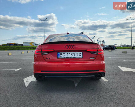 Красный Ауди А4, объемом двигателя 1.98 л и пробегом 90 тыс. км за 22500 $, фото 8 на Automoto.ua