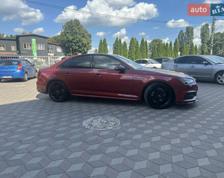 Красный Ауди А4, объемом двигателя 1.98 л и пробегом 100 тыс. км за 22400 $, фото 3 на Automoto.ua
