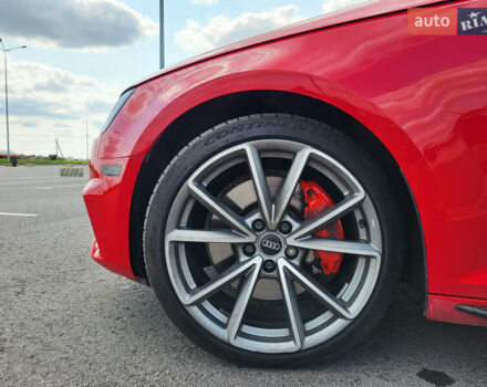 Красный Ауди А4, объемом двигателя 1.98 л и пробегом 90 тыс. км за 22500 $, фото 13 на Automoto.ua