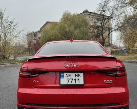Красный Ауди А4, объемом двигателя 2 л и пробегом 136 тыс. км за 18300 $, фото 3 на Automoto.ua
