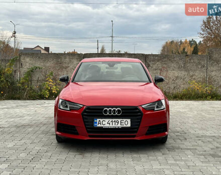Красный Ауди А4, объемом двигателя 1.97 л и пробегом 160 тыс. км за 24500 $, фото 2 на Automoto.ua